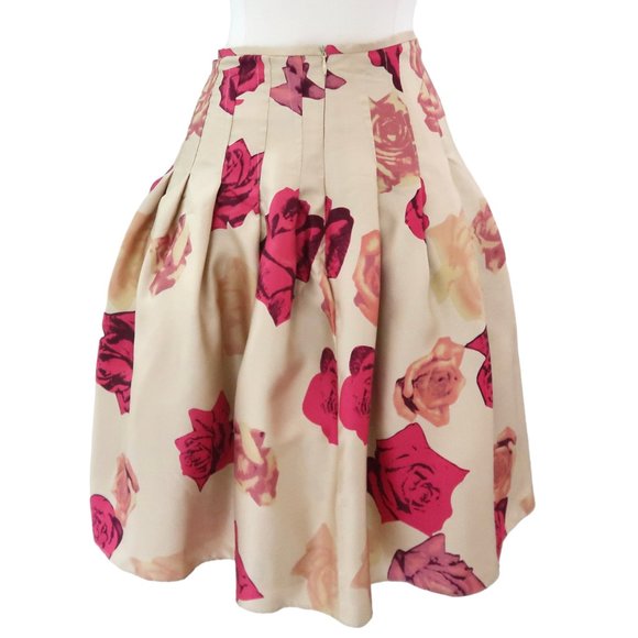 SOPHIE SITBON Floral print silk 2pc Halter dress F 38 US 6 S - Picture 7 of 10